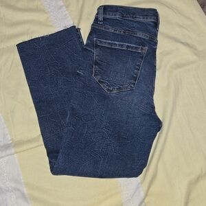 Kensie Dark Blue Straight Leg Jeans
